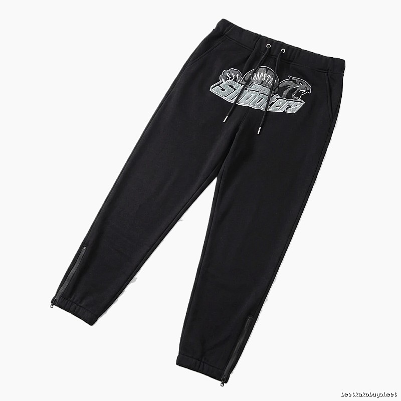 Trapstar Printed Trendy Black Sweatpants