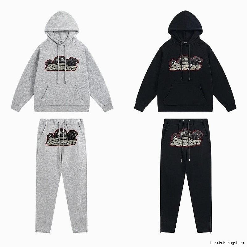 Trapstar sporty grey/black suit set