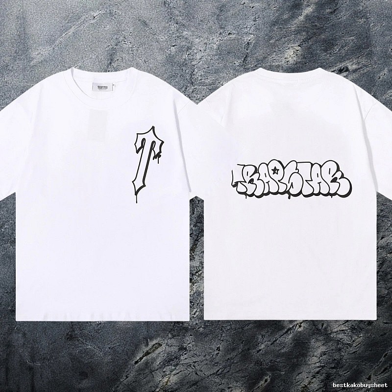 Trapstar Weekend Keys graphic T-shirt Black White Key for Weekend Wear