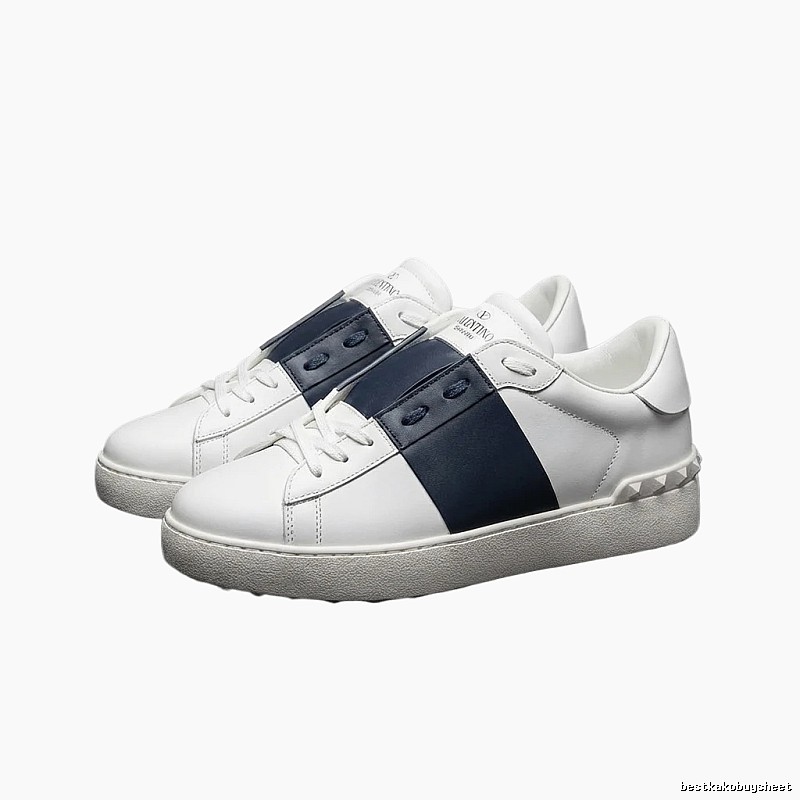 Valentino casual style blue and white sports shoes