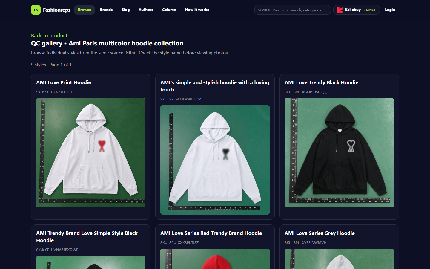 How to Buy ami paris on fashionreps with Missing Capacity